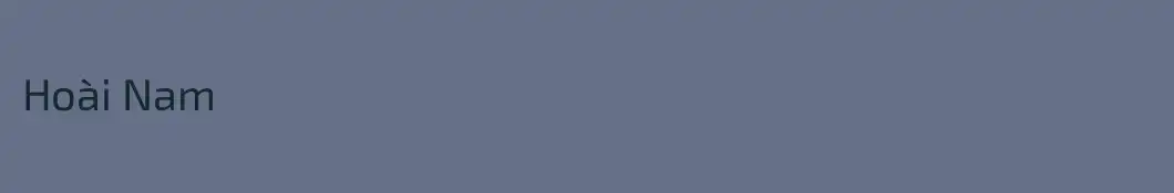 Hoài Nam